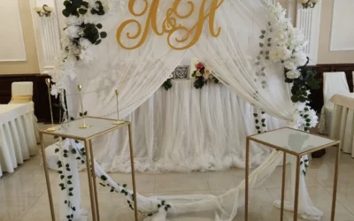 Как сделать свадьбу незабываемой с помощью декора из пенопласта: идеи и примеры